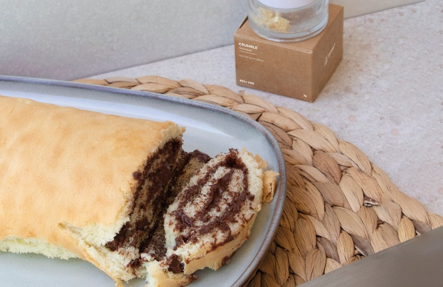 Entdecken Sie unser Rezept für Nutella-Rolle mit CBD