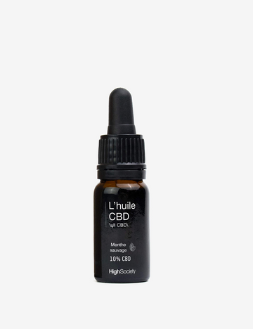 🎁 Huile 10% de CBD Broad Spectrum - Menthe sauvage (100% off)